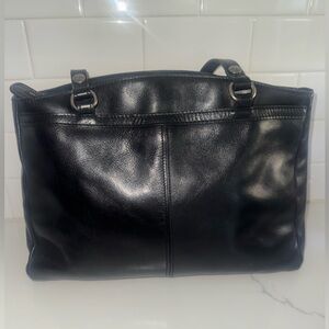 Patricia Nash Poppy Tote bag Black Leather Purse